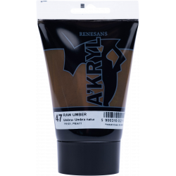 Acrylic A'kryl paint - Renesans - raw umber, 100 ml