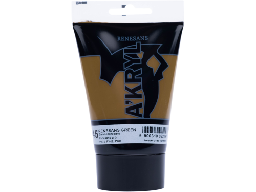 Farba akrylowa A'kryl - Renesans - zieleń renesansowa, 100 ml