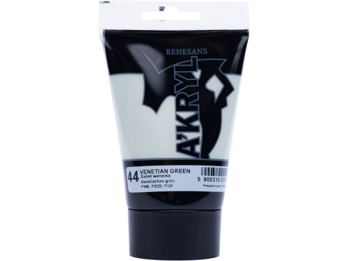 Farba akrylowa A'kryl - Renesans - zieleń wenecka, 100 ml
