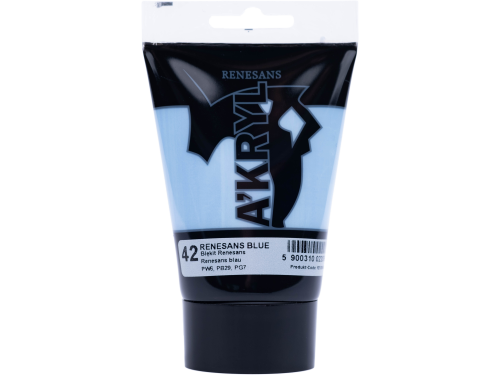 Farba akrylowa A'kryl - Renesans - błękit renesansu, 100 ml