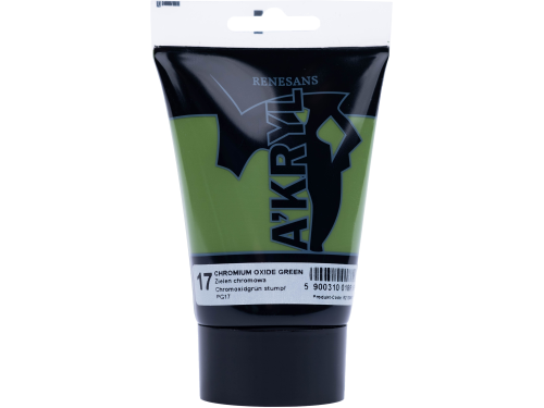 Farba akrylowa A'kryl - Renesans - zieleń chromowa, 100 ml