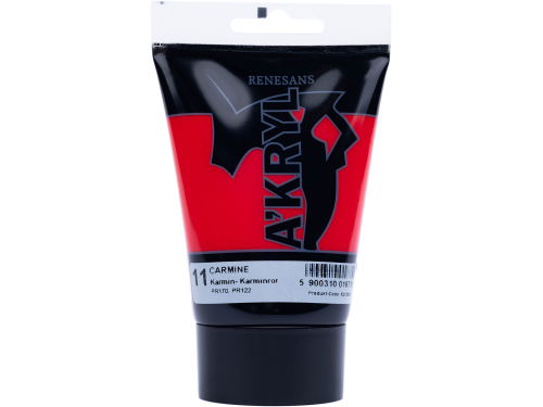 Farba akrylowa A'kryl - Renesans - karminowa, 100 ml