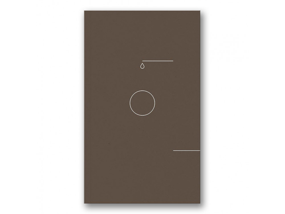 Kleks Notebook - Papierniczeni - plain, brown