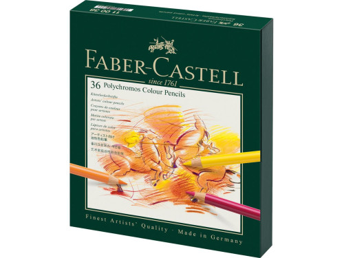 Zestaw kredek Polychromos Studio Box - Faber-Castell - 36 kolorów