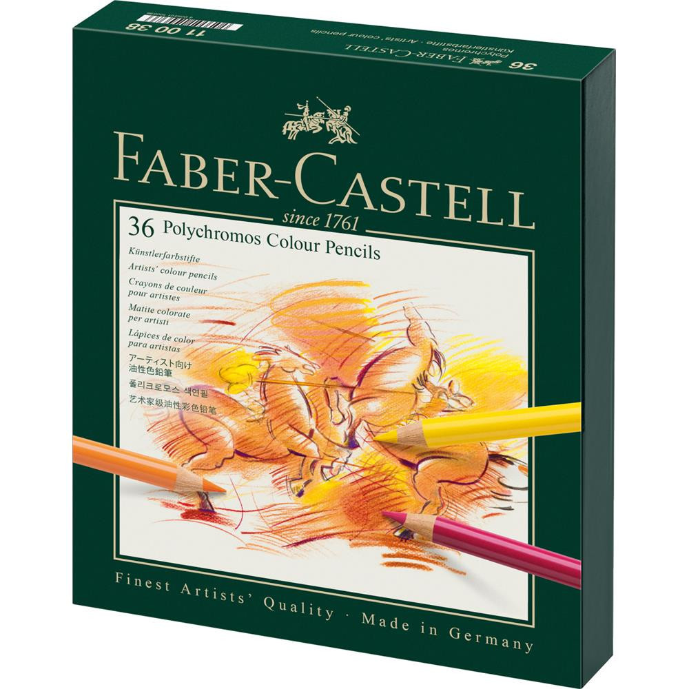 Zestaw kredek Polychromos Studio Box - Faber-Castell - 36 kolorów