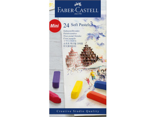 Mini Creative Studio soft pastels - Faber-Castell - 24 colors
