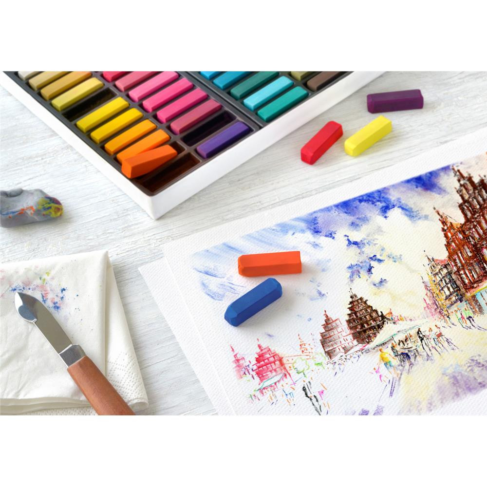 Zestaw pasteli suchych Mini Creative Studio - Faber-Castell - 24 kolory