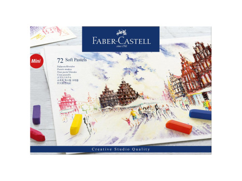 Zestaw pasteli suchych Mini Creative Studio - Faber-Castell - 72 kolory