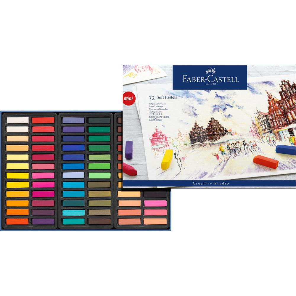 Mini Creative Studio soft pastels - Faber-Castell - 72 colors