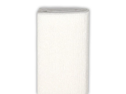 Crepe Paper 50 x 200 cm White