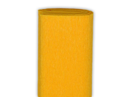 Crepe Paper 50 x 200 cm Dark Yellow