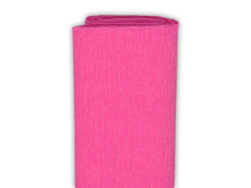 Bibuła marszczona - ciemnoróżowa, 50 x 200 cm