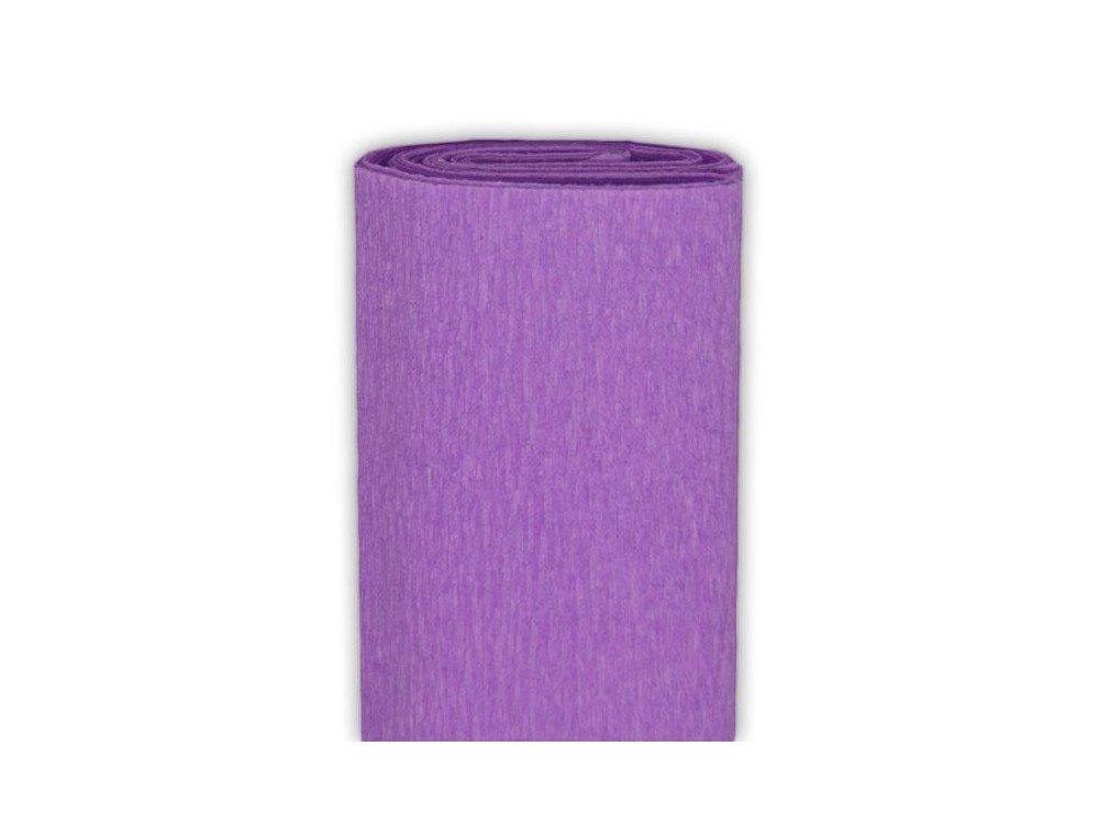 Bibuła marszczona - fioletowa, 50 x 200 cm