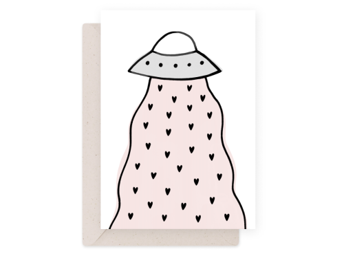 Greeting card - Eökke - Love invasion, 12 x 17 cm