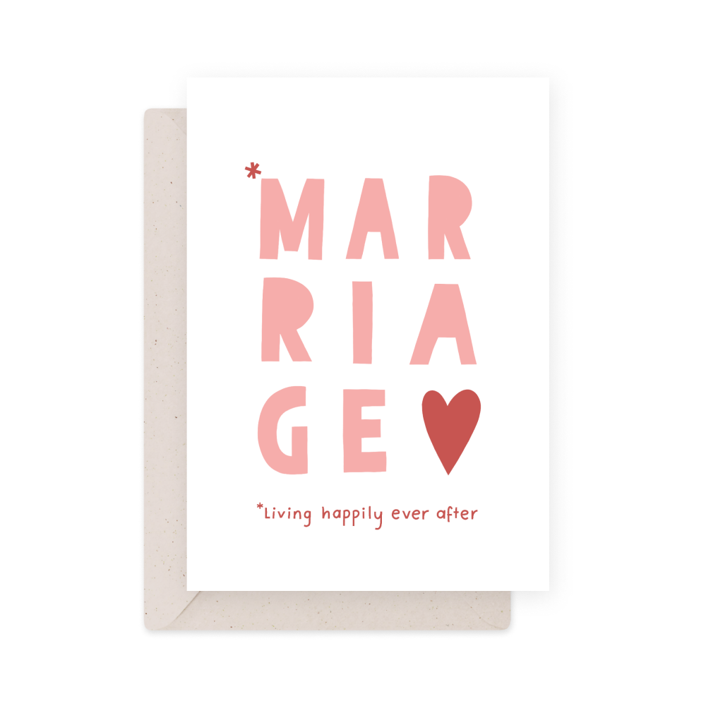 Kartka okolicznościowa - Eökke - Marriage, 12 x 17 cm