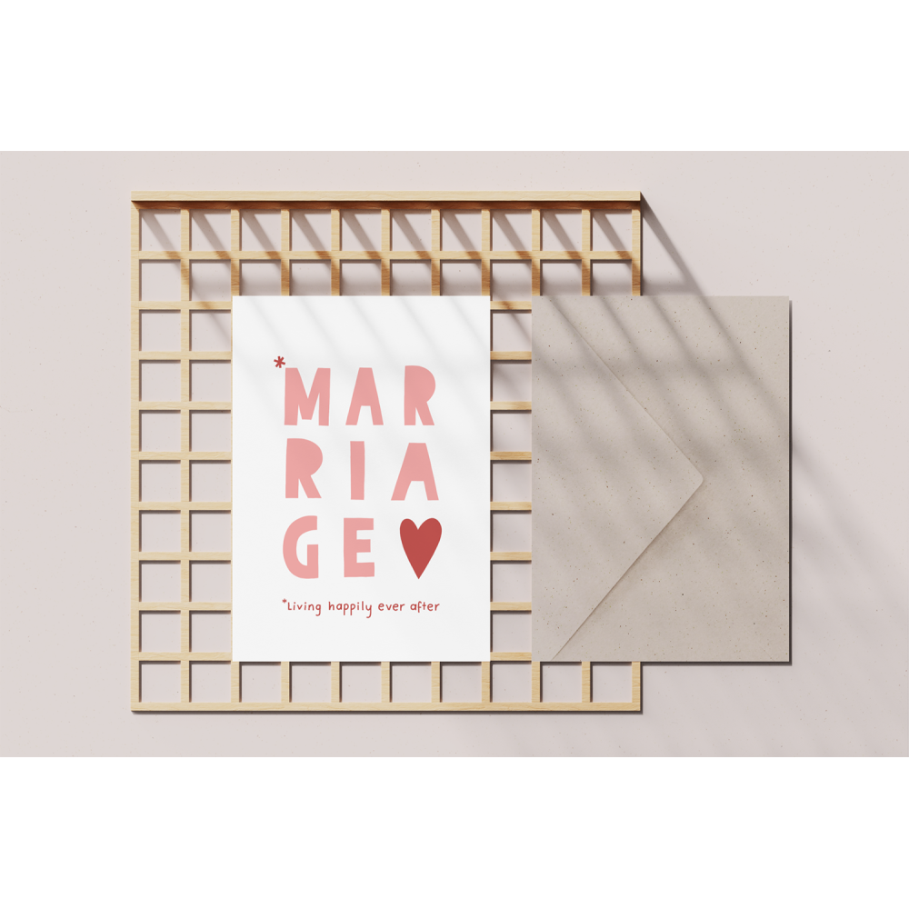 Kartka okolicznościowa - Eökke - Marriage