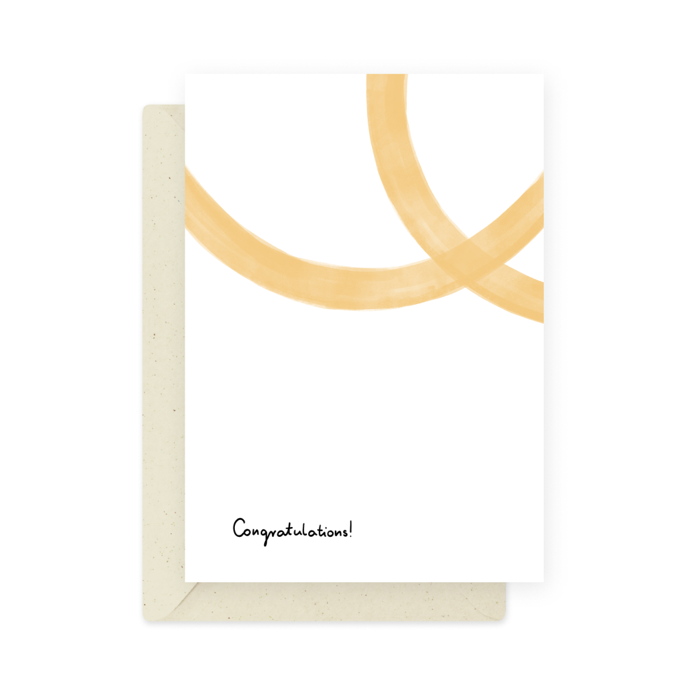 Greeting card - Eökke - Congratulations!, 12 x 17 cm