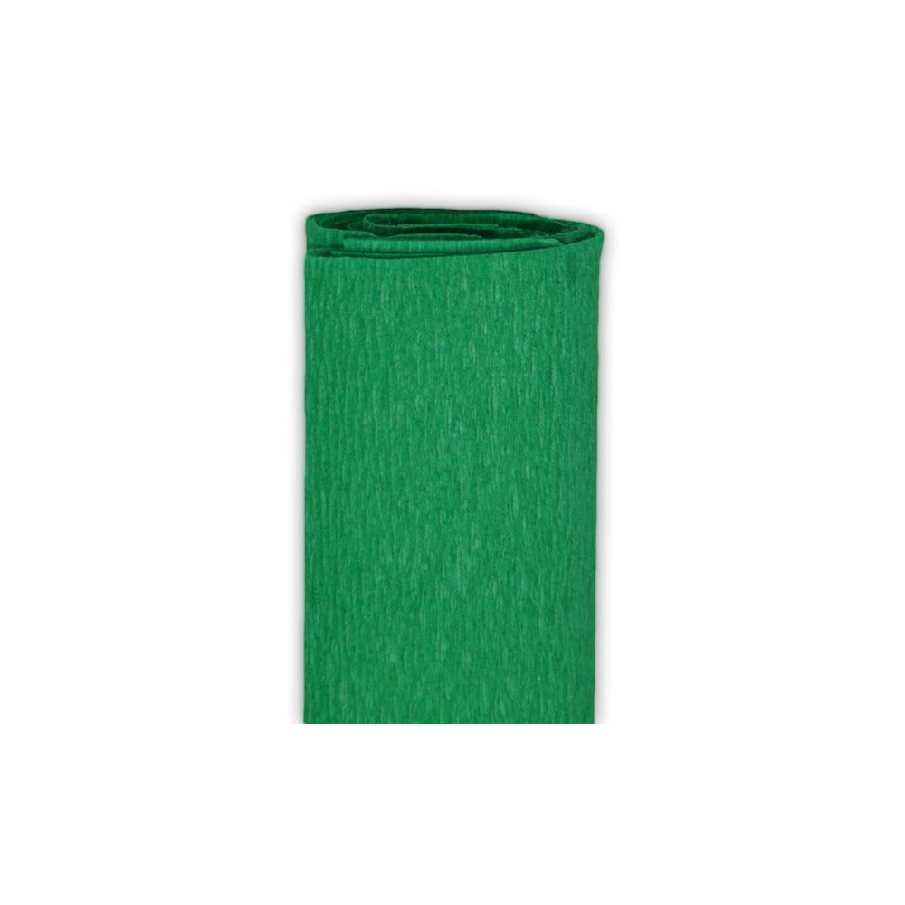 Bibuła marszczona - zielona, 50 x 200 cm