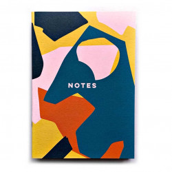 Notebook Pink Cut Out A5 - The Completist. - dotted, softcover, 120 g/m2