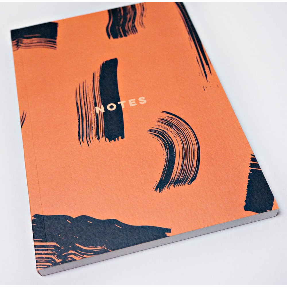 Notebook Burnt Peach Shadow A5 - The Completist. - dotted, softcover, 90 g/m2