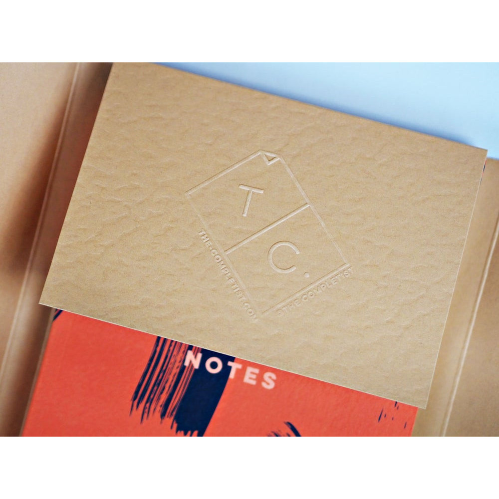 Notebook Burnt Peach Shadow A5 - The Completist. - dotted, softcover, 90 g/m2