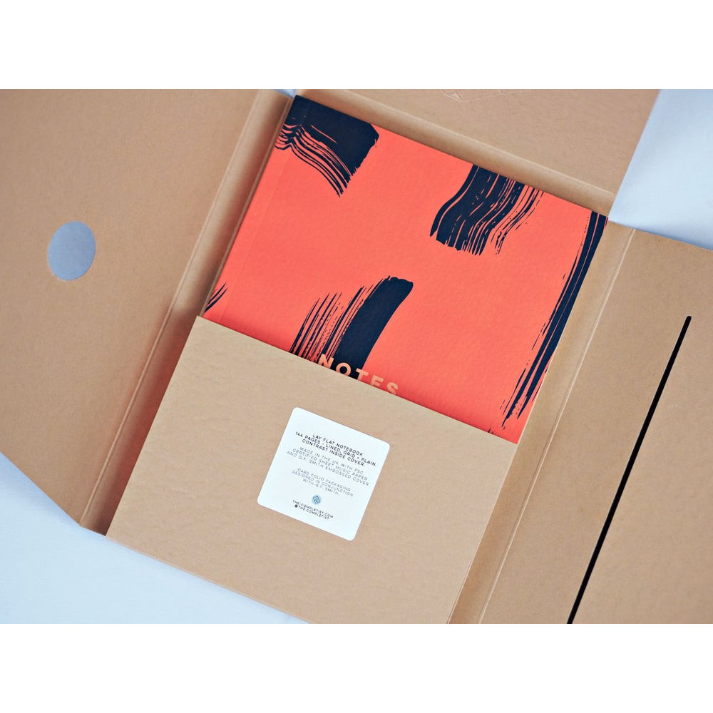 Notebook Burnt Peach Shadow A5 - The Completist. - dotted, softcover, 90 g/m2