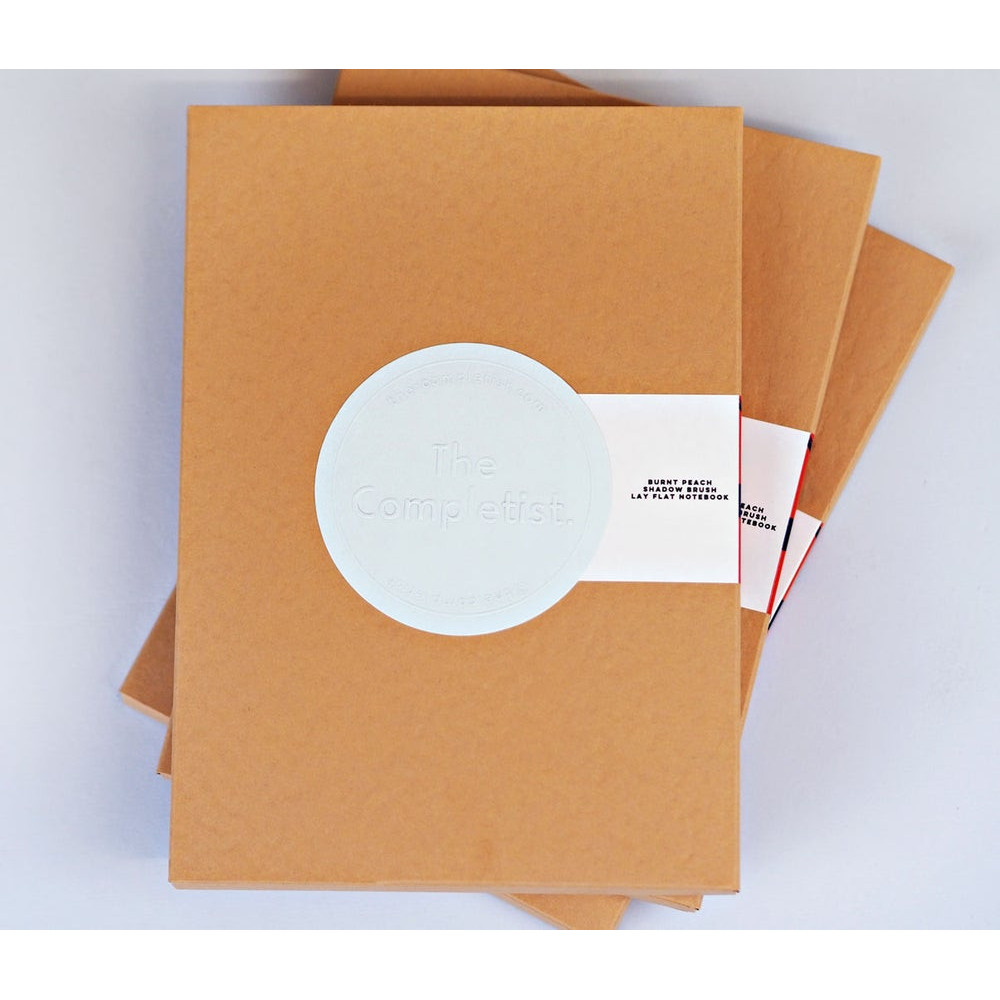 Notebook Burnt Peach Shadow A5 - The Completist. - dotted, softcover, 90 g/m2