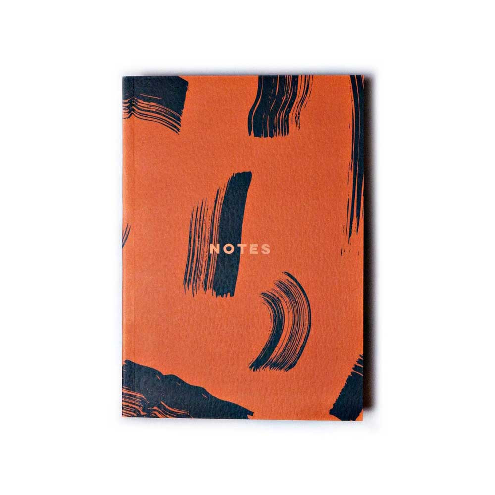 Notebook Burnt Peach Shadow A5 - The Completist. - dotted, softcover, 90 g/m2