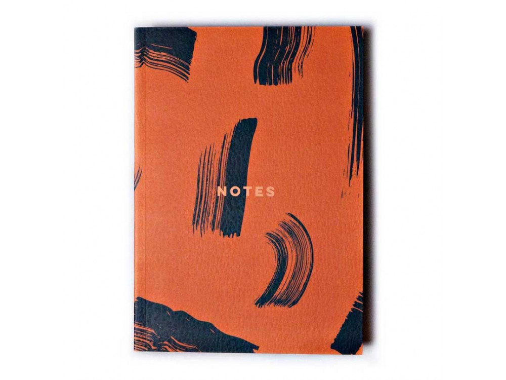 Notebook Burnt Peach Shadow A5 - The Completist. - dotted, softcover, 90 g/m2
