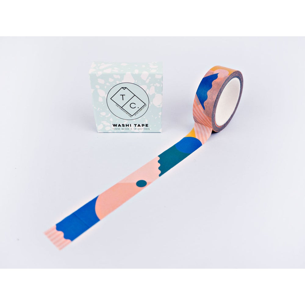 Washi paper tape Pink Miami - The Completist.