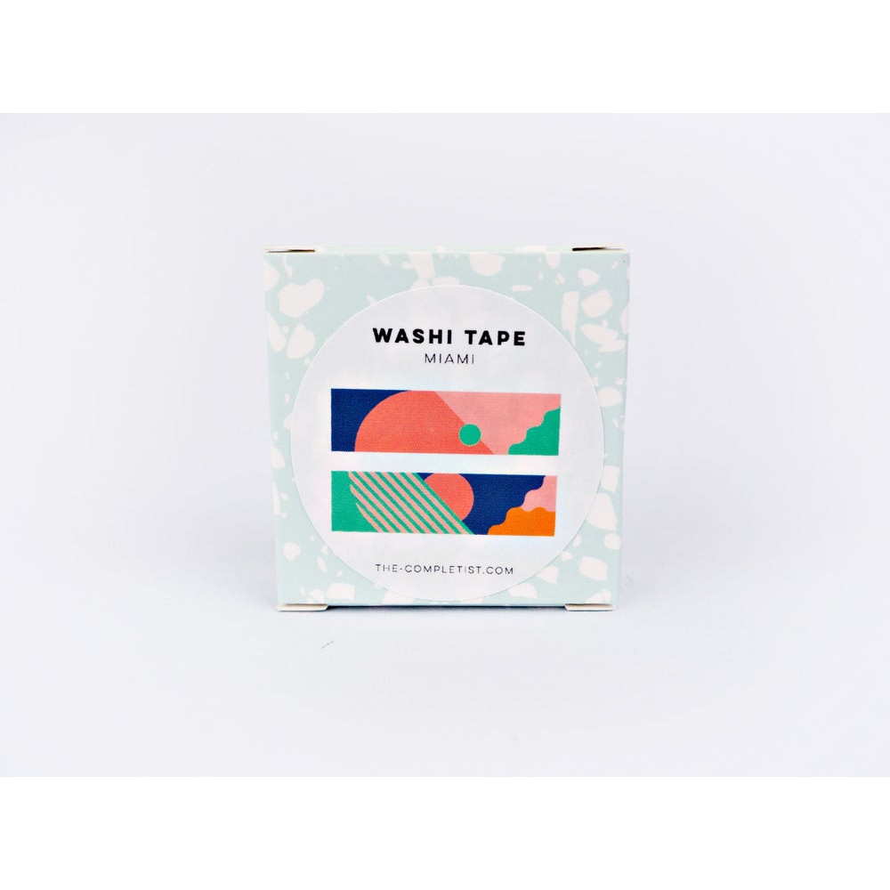 Washi paper tape Pink Miami - The Completist.