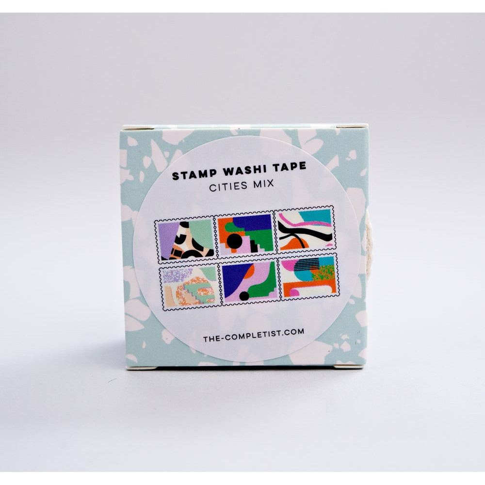 Taśma papierowa washi Cities Mix Stamp - The Completist.