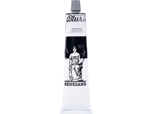 Farba olejna Blur - Renesans - 02, titanium white, 200 ml