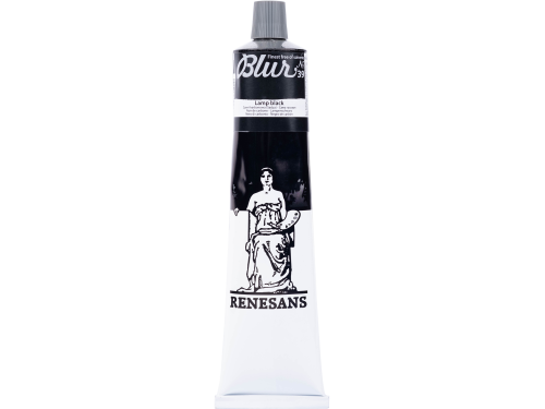 Oil paint Blur - Renesans - 39, Lamp Black, 200 ml