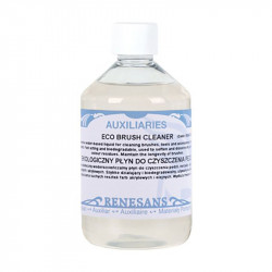 Płyn do czyszczenia pędzli, ekologiczny - Renesans - 500 ml