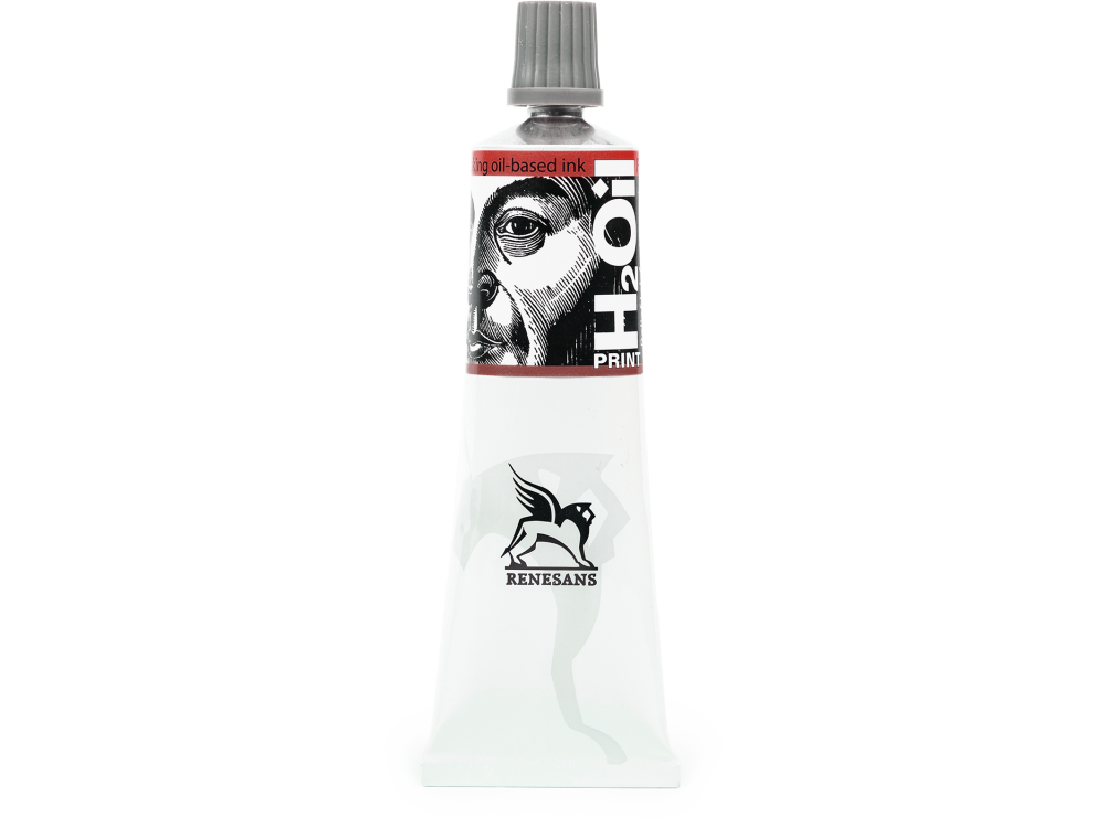 Farba graficzna do linorytu H2Oil Print - Renesans - Sangwina, 60 ml