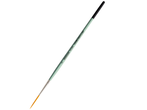 Calligraphy synthetic brush, 1010RL series - Renesans - short handle, no. 0