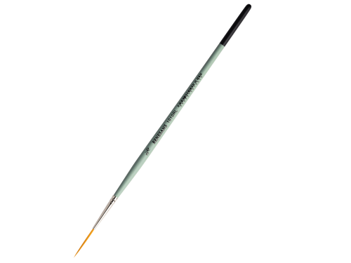 Calligraphy synthetic brush, 1010RL series - Renesans - short handle, no. 3/0