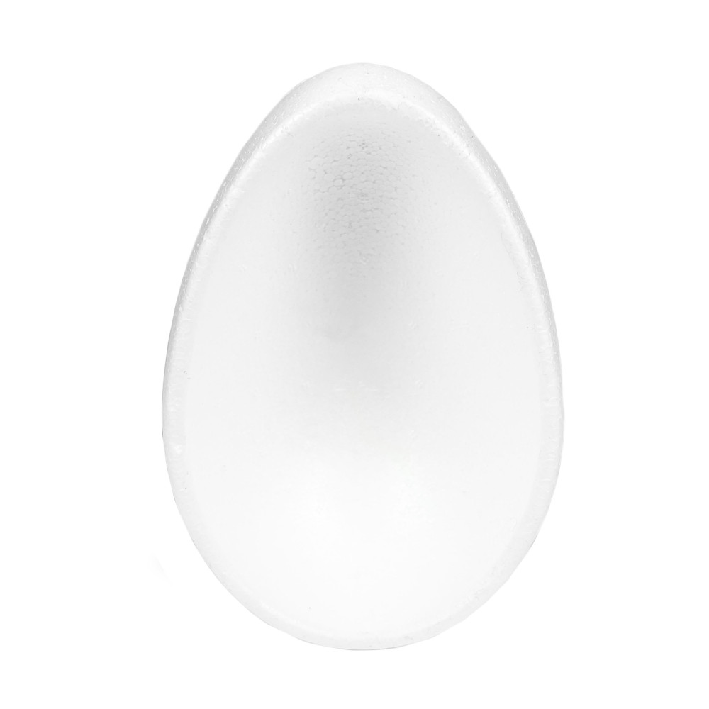 Styrofoam egg, concave - 14 cm