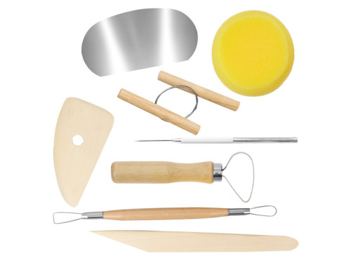 Pottery tool set - Phoenix - 8 pcs