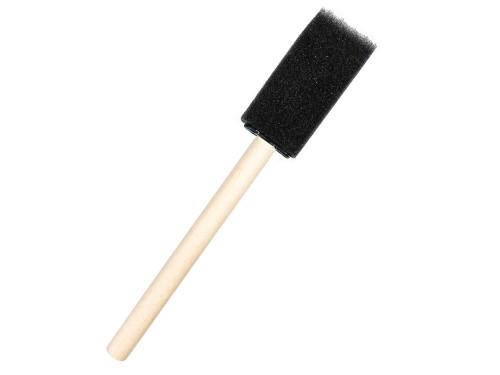 Sponge brush - Phoenix - black, 25 mm
