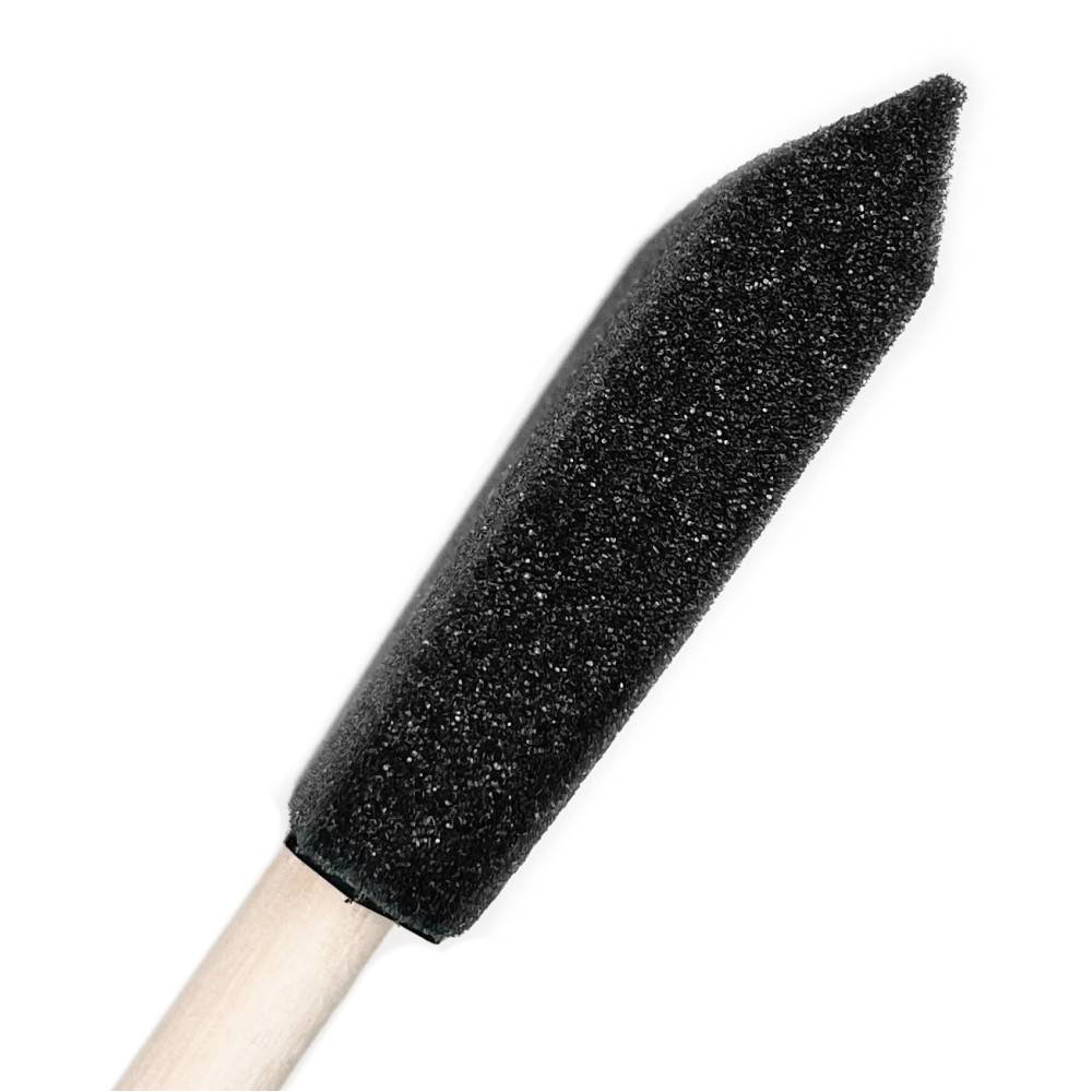Sponge brush - Phoenix - black, 50 mm