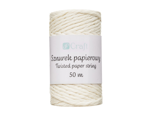Paper string - DpCraft - ecru, 50 m