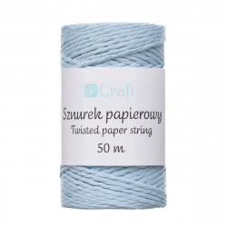 Paper string - DpCraft - blue, 50 m