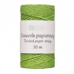 Paper string - DpCraft - green, 50 m