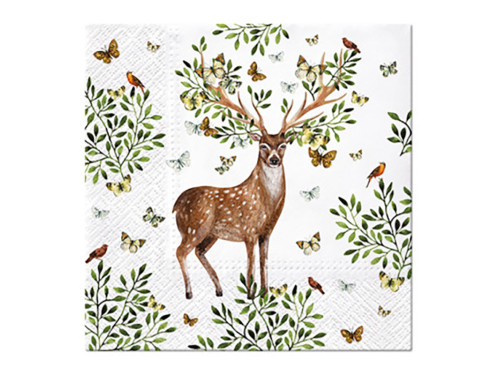 Serwetki ozdobne - Paw - Forest Antlers, 20 szt.