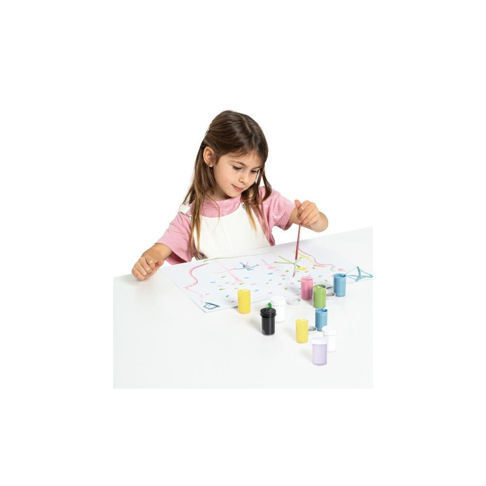 Farby plakatowe dla dzieci Pastel - Jovi - 6 kolorów x 15 ml