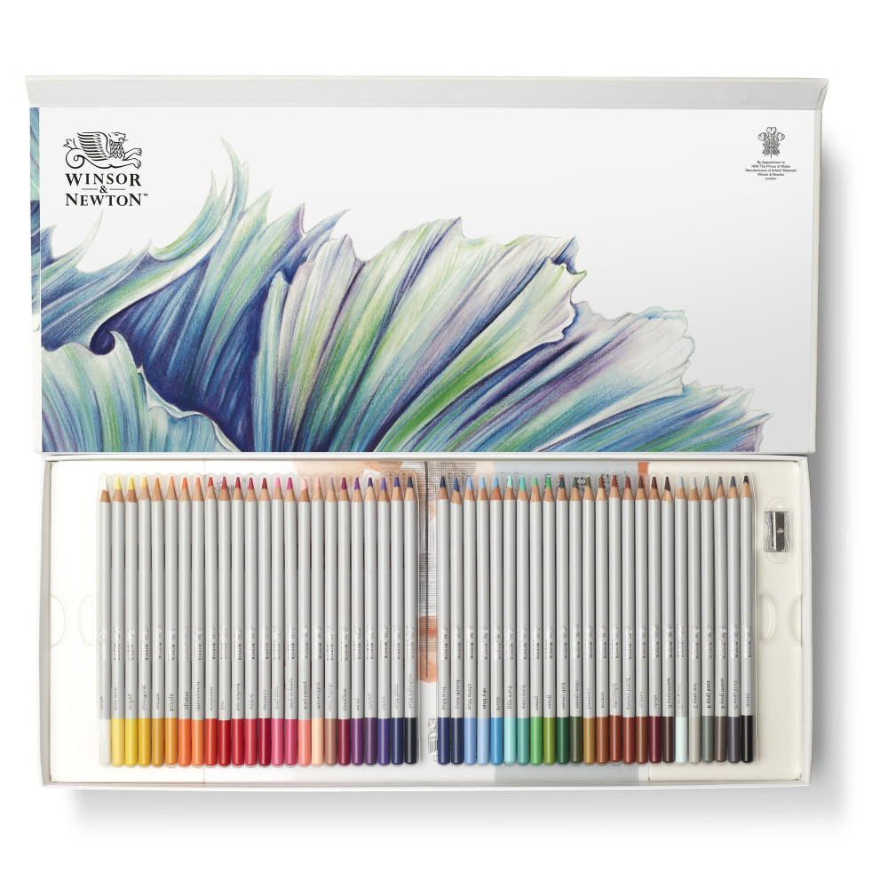 Colour pencils set - Winsor & Newton - 50 pcs