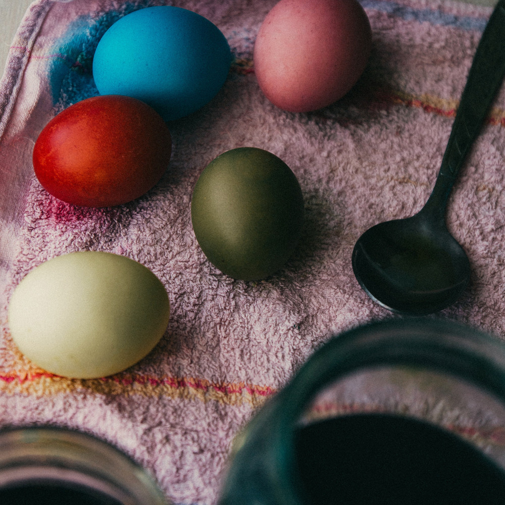 Barwniki spożywcze do jajek wielkanocnych - 5 kolorów