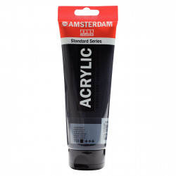 Acrylic paint - Amsterdam - Oxide Black, 250 ml